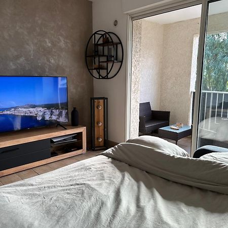 Appartement T2 - Vue Montagne Biguglia  Luaran gambar