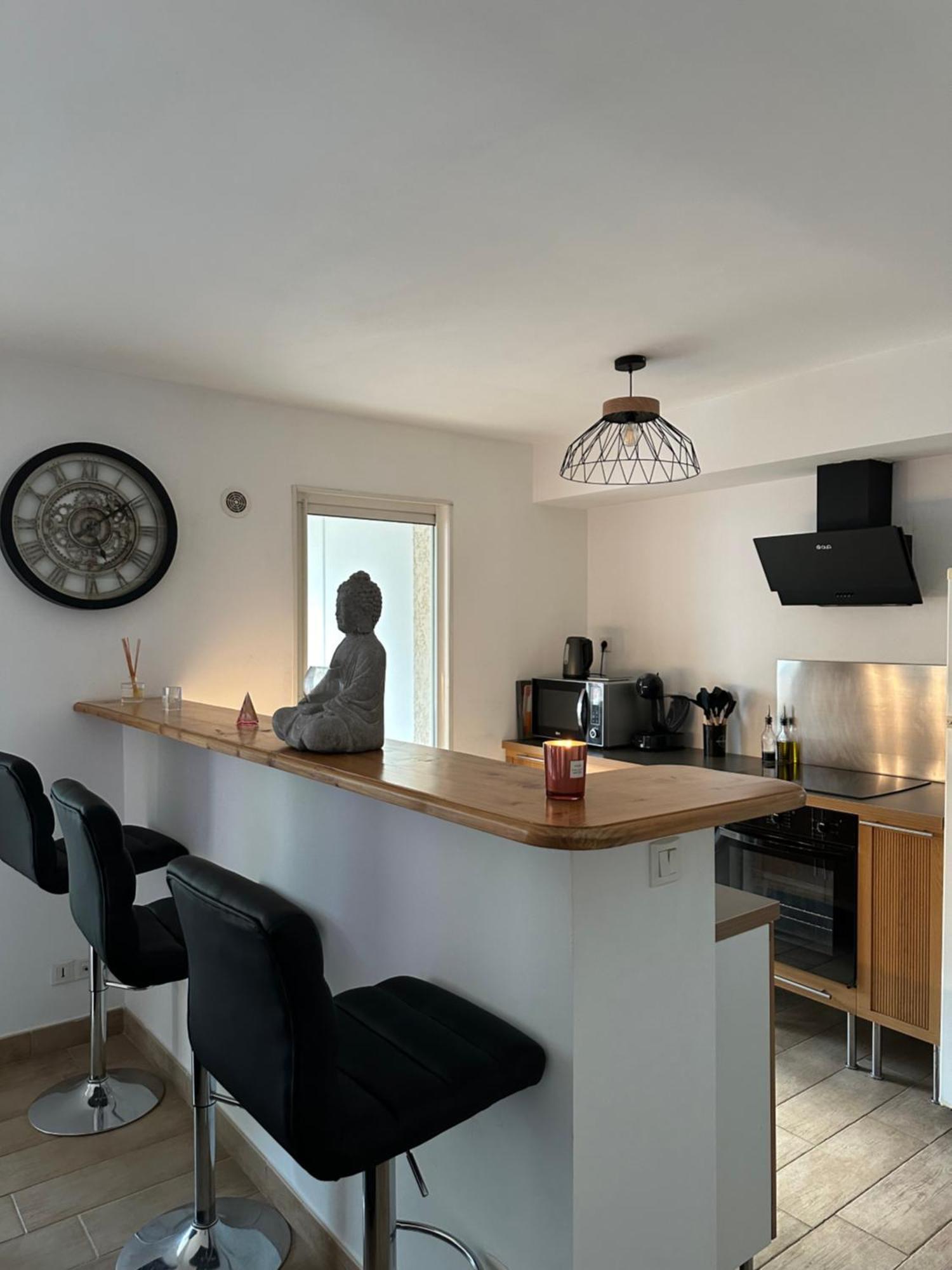 Appartement T2 - Vue Montagne Biguglia  Luaran gambar